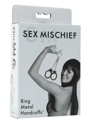 Sandm Ring Metal Handcuffs