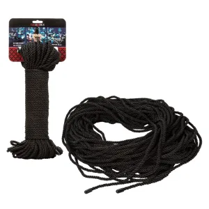 Scandal BDSM Rope 164 50m Black Bondage Fetish Shibari Restraint