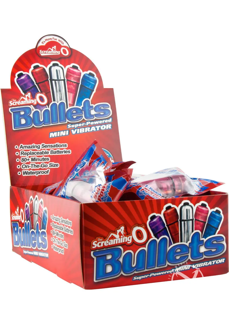 Screaming O Bullets Pop 20/disp