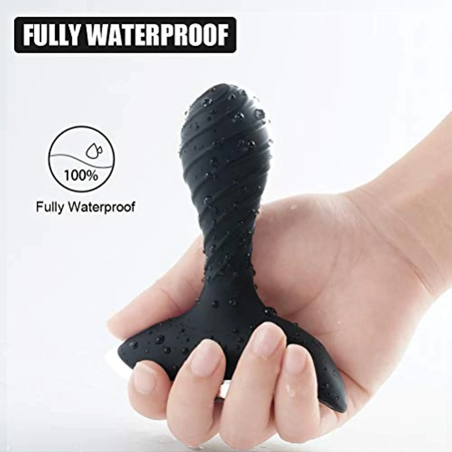 Smooth Vibrating Butt Plug Adult Toys Vibrator