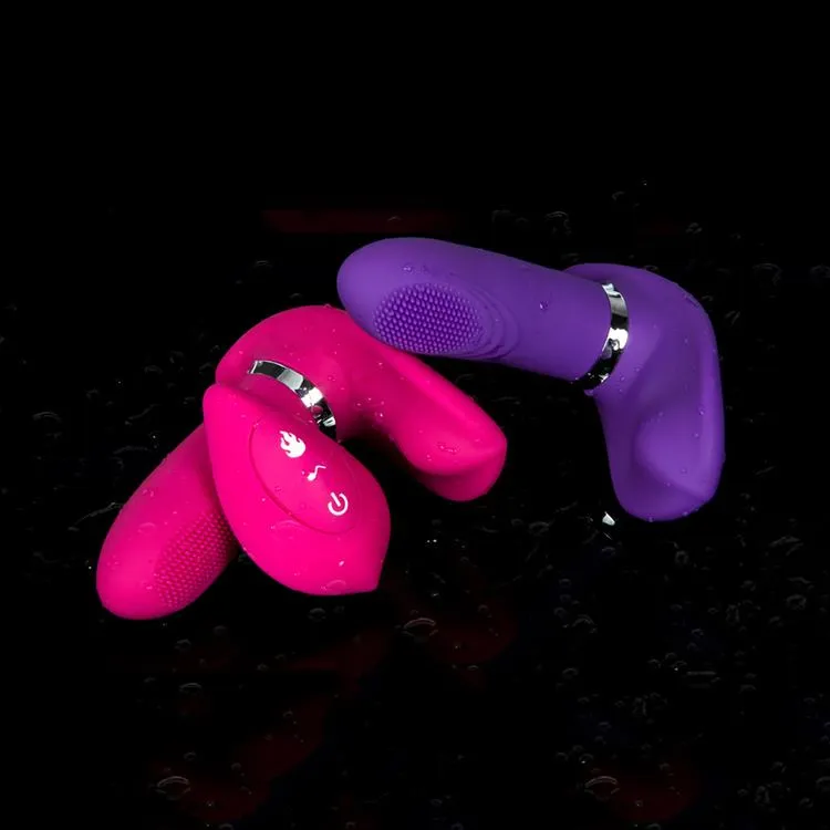 Strong Vibration Heating Dual Motors Vibrator Wearable Waterproof Toy