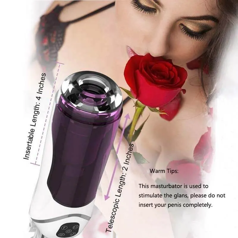 Thrusting Sex Toy Silicone Exotic Male Masturbation Cup