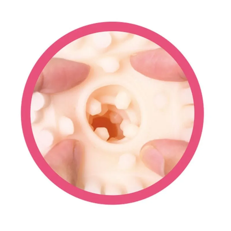 Toys Sakai - Flexibility Yawakaikan Soft Stroker Onahole (Beige)