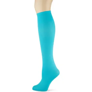 Turquoise Adult Knee Highs